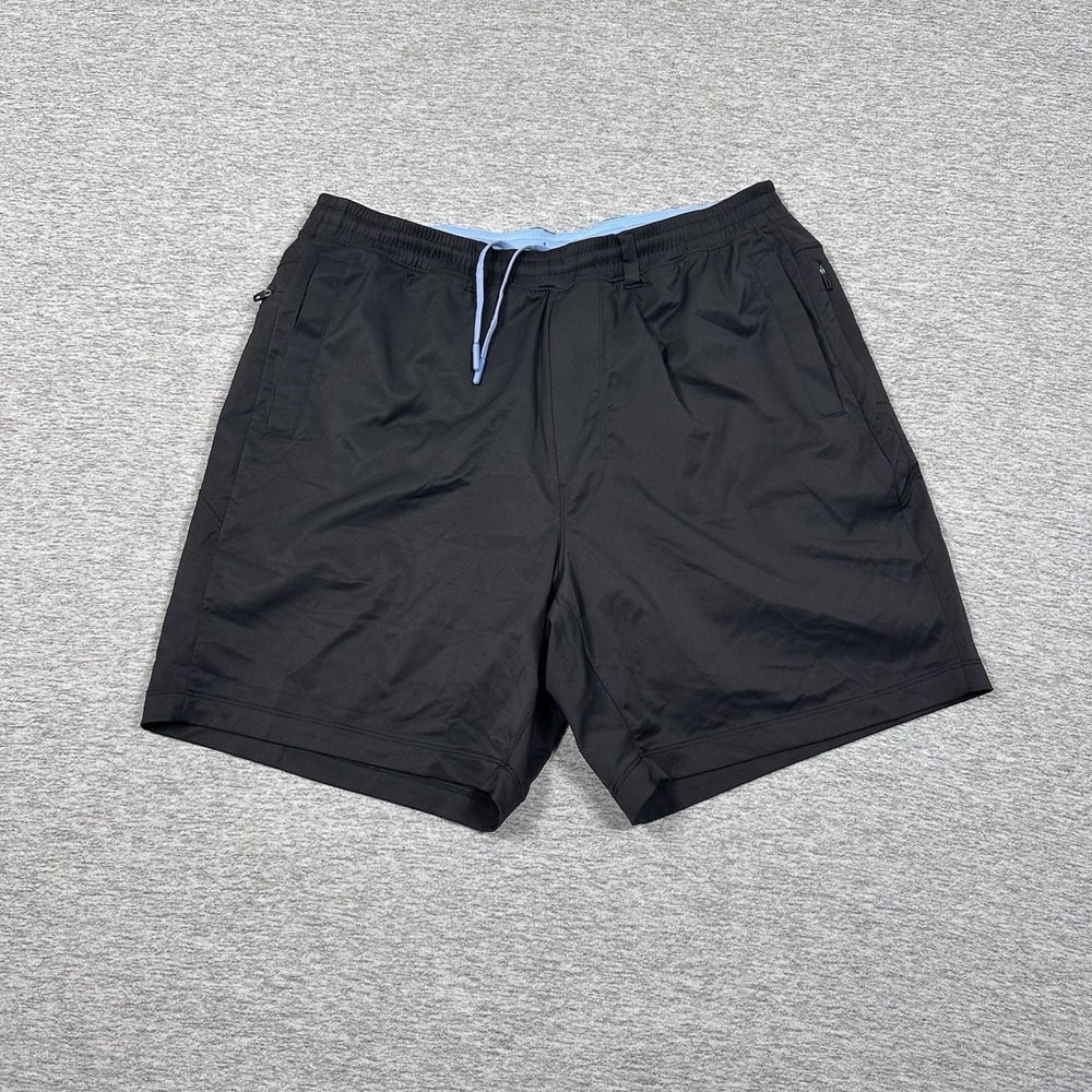 Bird Dogs Shorts Mens XXXL Black Performance Lined Stretch Boomstick Active Gym